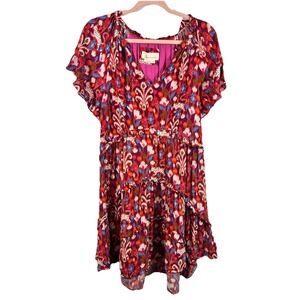 Anthropologie | Dresses | Anthropologie Geisha Designs Tiered Tulle Green  Mini Dress | Poshmark